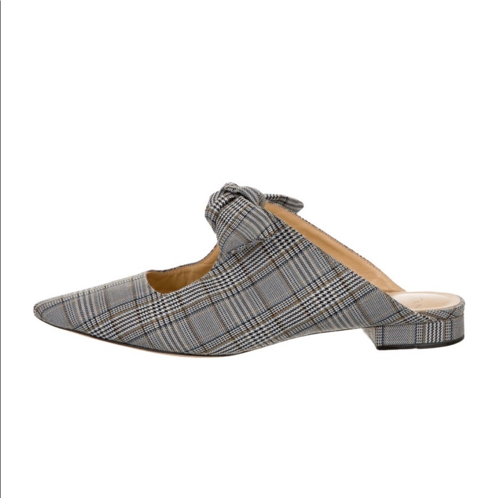 Alexandre Birman Houndstooth Pointed-Toe Mules - image 2